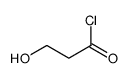 3-羟基丙酰氯 结构式