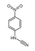 (4-nitrophenyl)cyanaMide 结构式
