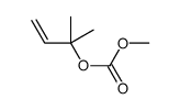 Carbonic acid, 1,1-dimethyl-2-propen-1-yl methyl ester 结构式