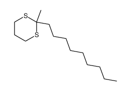 2-甲基-2-壬基-1,3-二噻烷 结构式