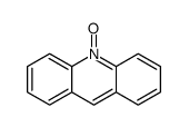 10-氧化吖啶-10-鎓 结构式