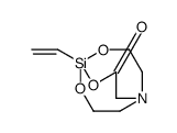 2,8,9-Trioxa-5-aza-1-silabicyclo[3.3.3]undecan-3-one, 1-ethenyl- 结构式