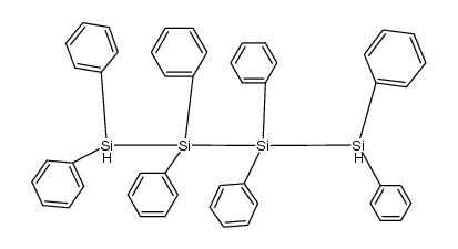 Tetrasilane, 1,1,2,2,3,3,4,4-octaphenyl- 结构式