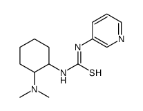 Thiourea, N-[(1R,2R)-2-(dimethylamino)cyclohexyl]-N'-3-pyridinyl- 结构式