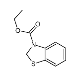 2,3-二氢-3-苯并噻唑羧酸乙酯 结构式