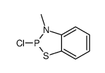 2-氯-2,3-二氢-3-甲基-1,3,2-苯并噻氮磷杂环戊烯 结构式