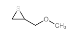 (methoxymethyl)thiirane 结构式