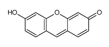 6-hydroxy-3-xanthen-3-one 结构式