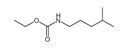 异己基氨基甲酸乙酯 结构式