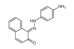 1-[(4-氨基苯基)偶氮]-2-萘酚 结构式