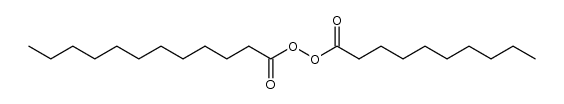 Peroxide, 1-oxodecyl 1-oxododecyl (9CI) 结构式