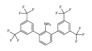 [1,1':3',1''-Terphenyl]-2'-amine, 3,3'',5,5''-tetrakis(trifluoromethyl)- 结构式