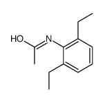 N-(2,6-二乙基苯基)乙酰胺 结构式