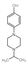 1-异丙基-4-(4-羟基苯基)哌嗪 结构式