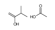 3-甲基-1-丁烯-2-醇乙酸酯 结构式