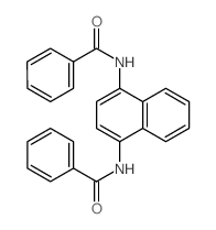 N,N'-1,4-萘二基二苯甲酰胺 结构式