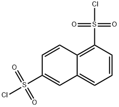 1,6-萘二磺酰二氯 结构式