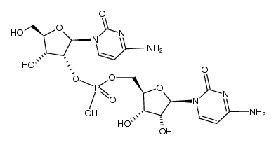 Cytidine, cytidylyl-(2'→5')- 结构式
