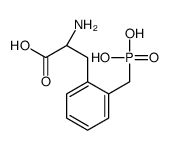 2-(膦酰甲基)苯丙氨酸 结构式