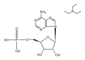 5'-腺苷酸三乙胺盐 结构式