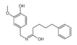 N-VANILLYL-5-PHENYLBUTYRAMIDE 结构式