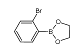 2-(2-溴苯基)-1,3,2-二氧杂硼戊环 结构式