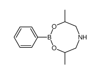 四氢-4,8-二甲基-2-苯基-4H-1,3,6,2-二氧氮杂硼杂环辛烷 结构式