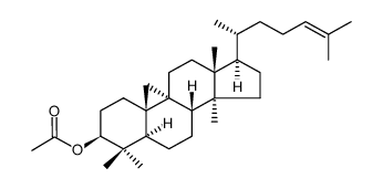 乙酸环阿屯酯 结构式