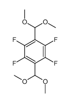 1,4-双(二甲氧基甲基)-2,3,5,6-四氟苯 结构式