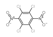 四氯-1,4-二硝基苯 结构式