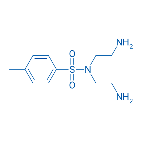 Benzenesulfonamide, N,N-bis(2-aminoethyl)-4-methyl- 结构式