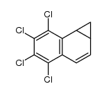 4,5,6,7-四氯-1a,7b-二氢-1H-环丙并[a]萘 结构式