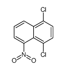 1,4-二氯-5-硝基萘 结构式