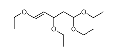 1-Pentene, 1,3,5,5-tetraethoxy- 结构式
