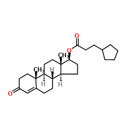 环戊丙酸睾酮 结构式