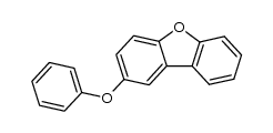 2-苯氧基二苯并呋喃 结构式