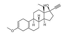 左炔诺孕酮EP杂质T 结构式