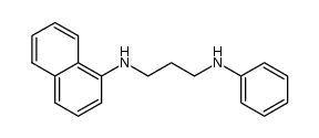 1,3-Propanediamine, N1-1-naphthalenyl-N3-phenyl- 结构式