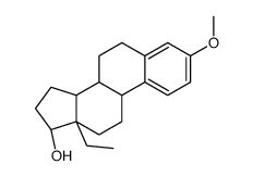 18-甲基雌二醇-3-甲醚 结构式