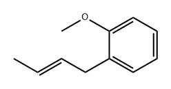 1-((2E)-2-丁烯-1-基)-2-甲氧基苯 结构式