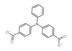 双(4-硝基苯基)苯胺 结构式