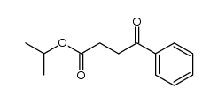 4-苯基-4-氧代丁酸异丙酯 结构式