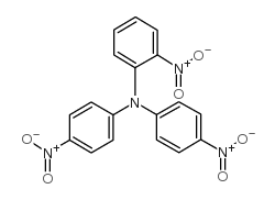 双(4-硝基苯基)-2-硝基苯胺 结构式
