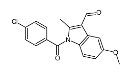 吲哚美辛-甲醛杂质 结构式