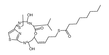 Largazole 结构式