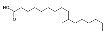 10-甲基十六酸 结构式