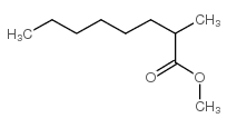 2-甲基辛酸甲酯 结构式