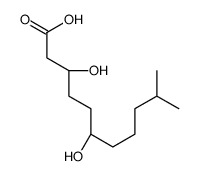 Undecanoic acid, 3,6-dihydroxy-10-methyl-, (3S,6R)- 结构式