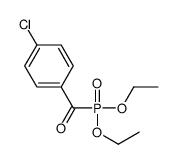 Phosphonic acid, (4-chlorobenzoyl)-, diethyl ester 结构式