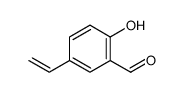 5-乙烯基-2-羟基苯甲醛 结构式